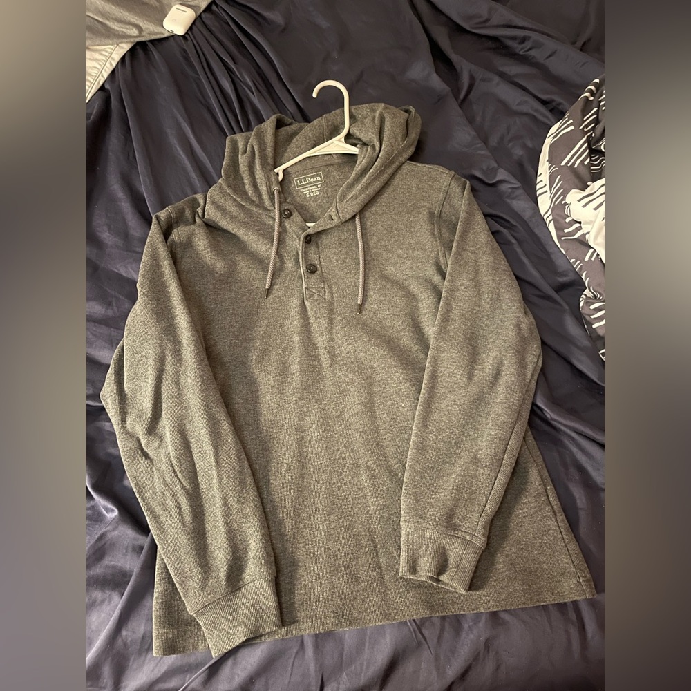 LL bean Henley hoodie